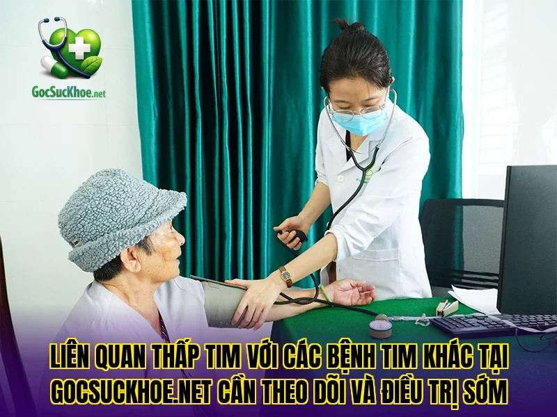 Liên quan thấp tim với các bệnh tim khác tại gocsuckhoe.net cần theo dõi và điều trị sớm