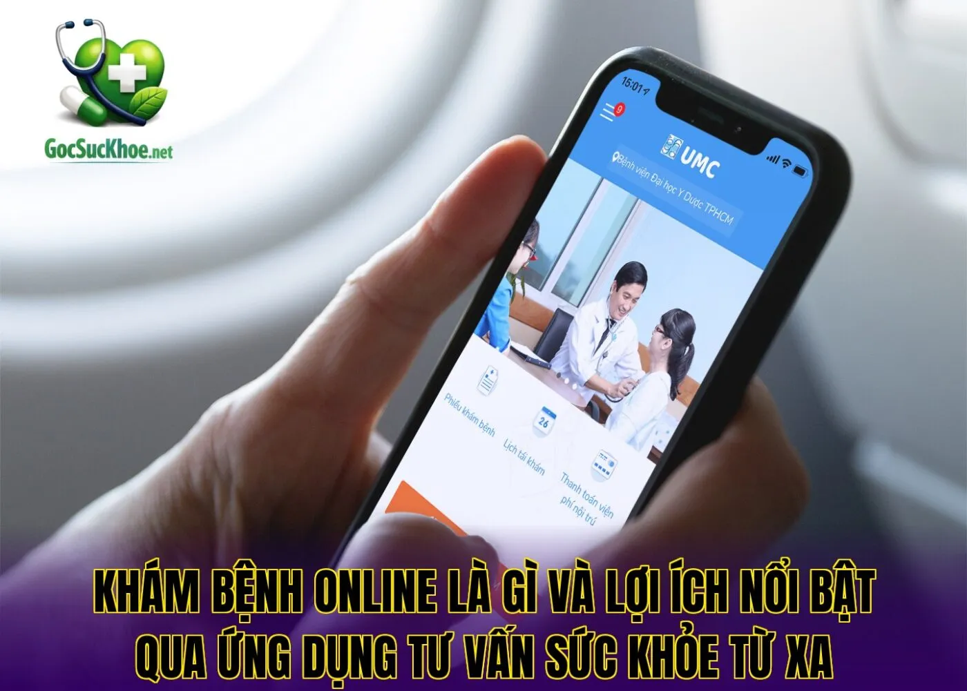 Khám bệnh online là gì và lợi ích nổi bật qua ứng dụng tư vấn sức khỏe từ xa