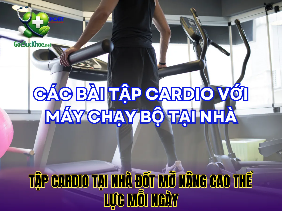 Tập cardio tại nhà đốt mỡ nâng cao thể lực mỗi ngày