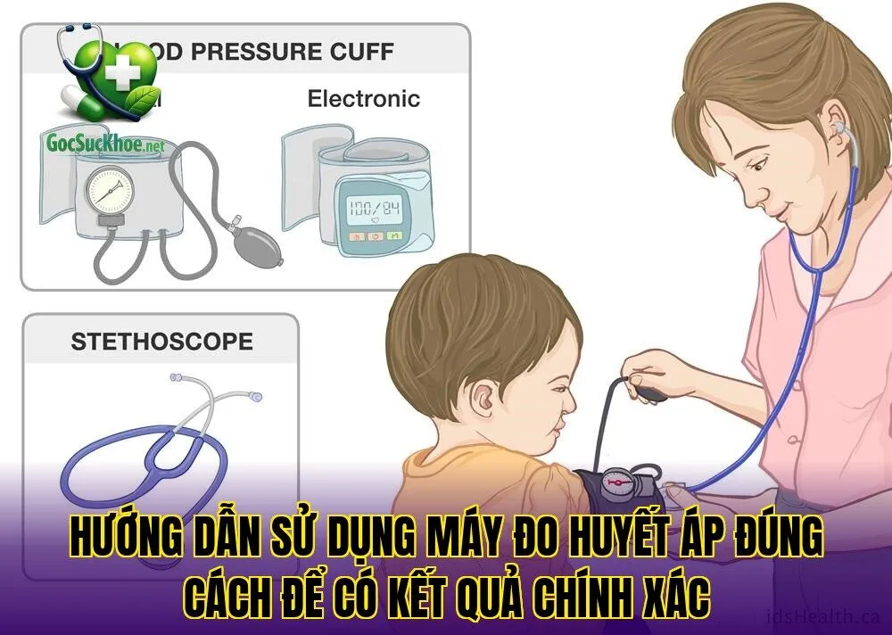 Hướng dẫn sử dụng máy đo huyết áp đúng cách để có kết quả chính xác