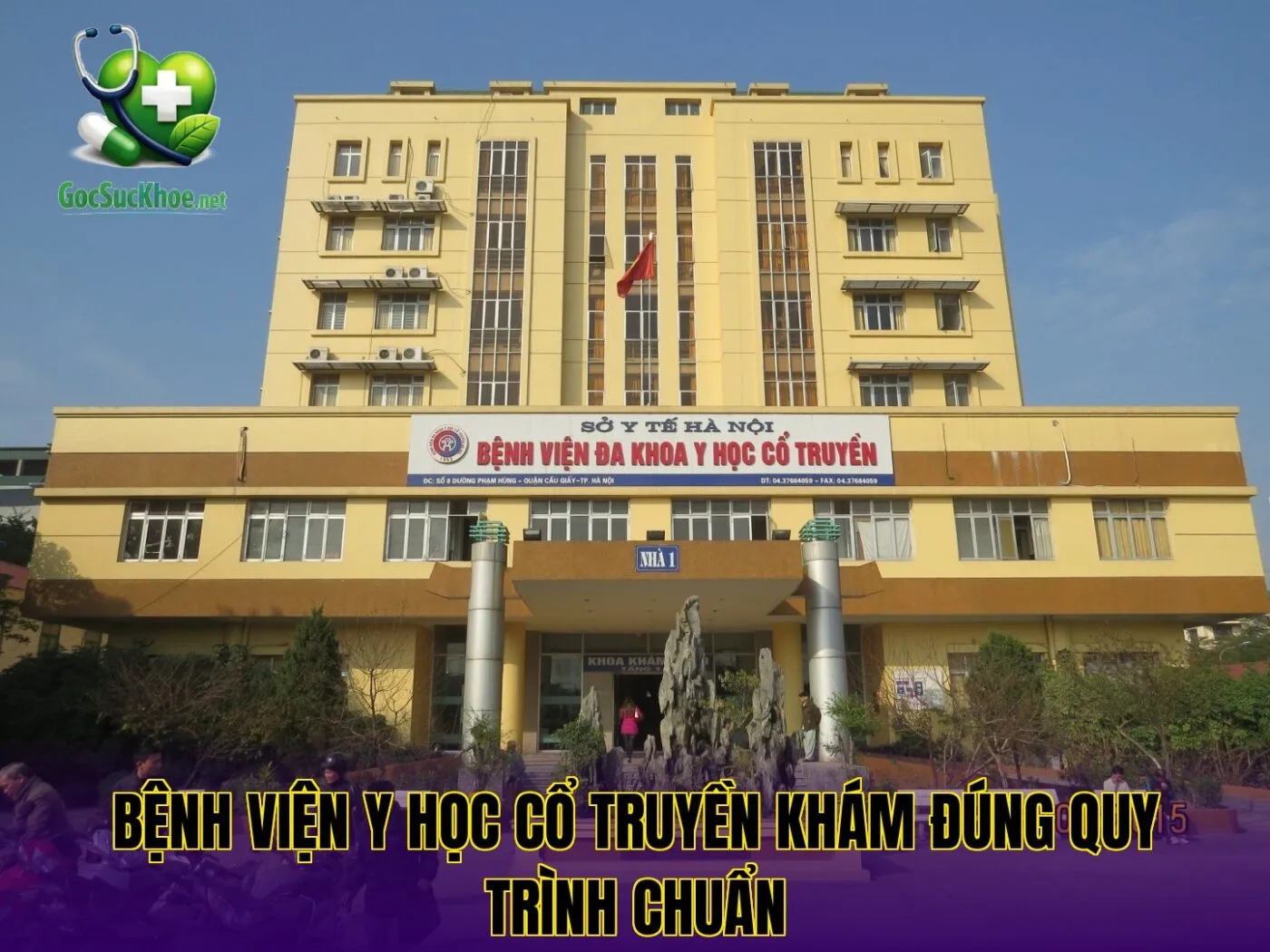 Bệnh viện y học cổ truyền khám đúng quy trình chuẩn