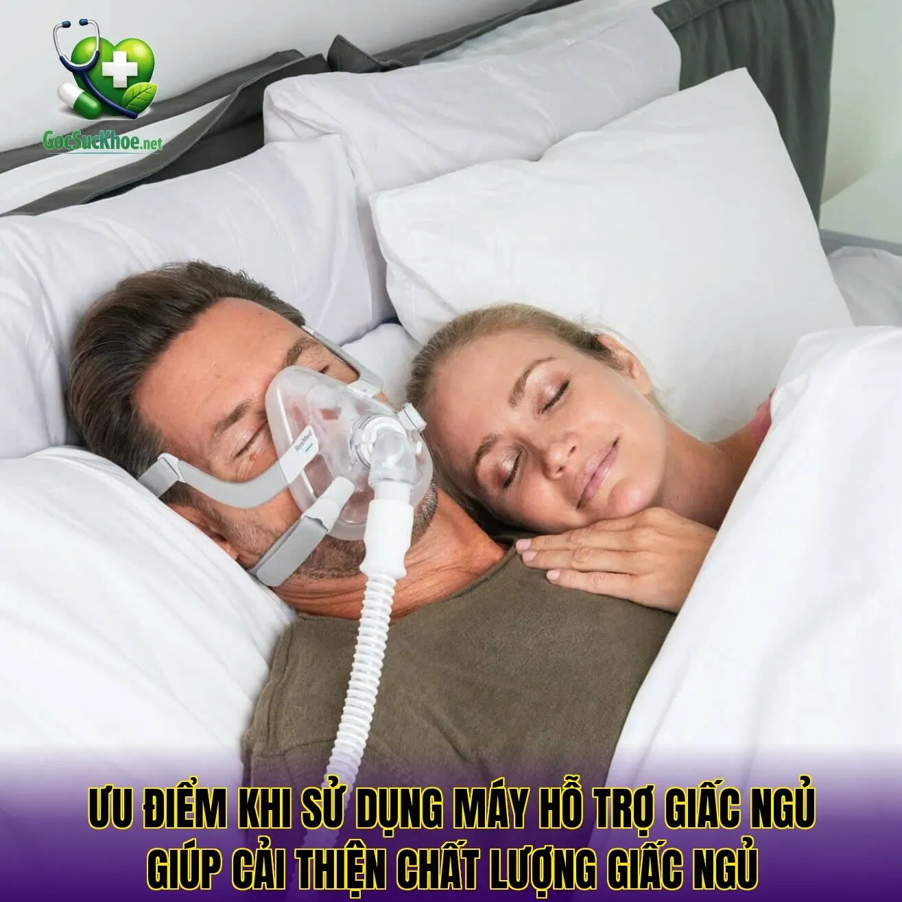 Ưu điểm khi sử dụng máy hỗ trợ giấc ngủ giúp cải thiện chất lượng giấc ngủ