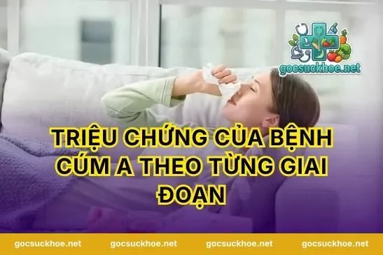 Triệu chứng của bệnh cúm A theo từng giai đoạn